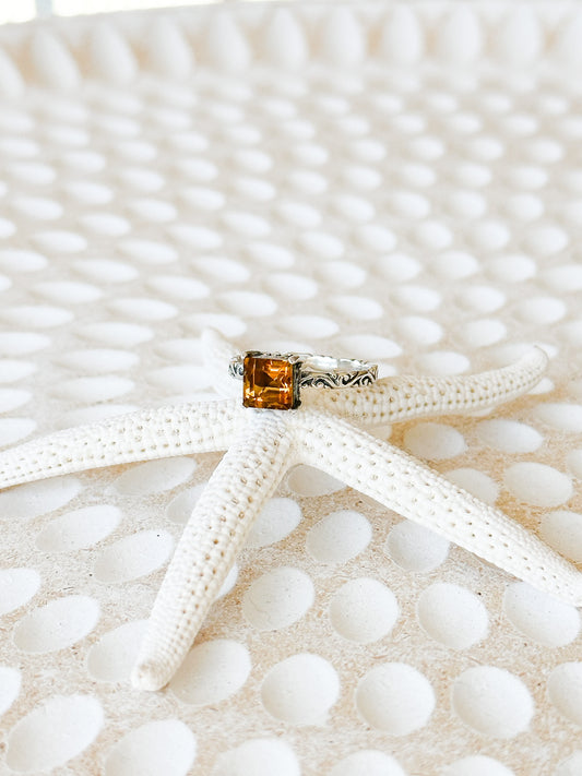 Sterling Silver & Citrine Bella Ring