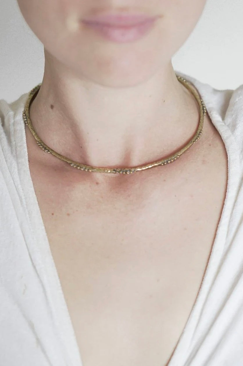 The Malai Choker - Brass