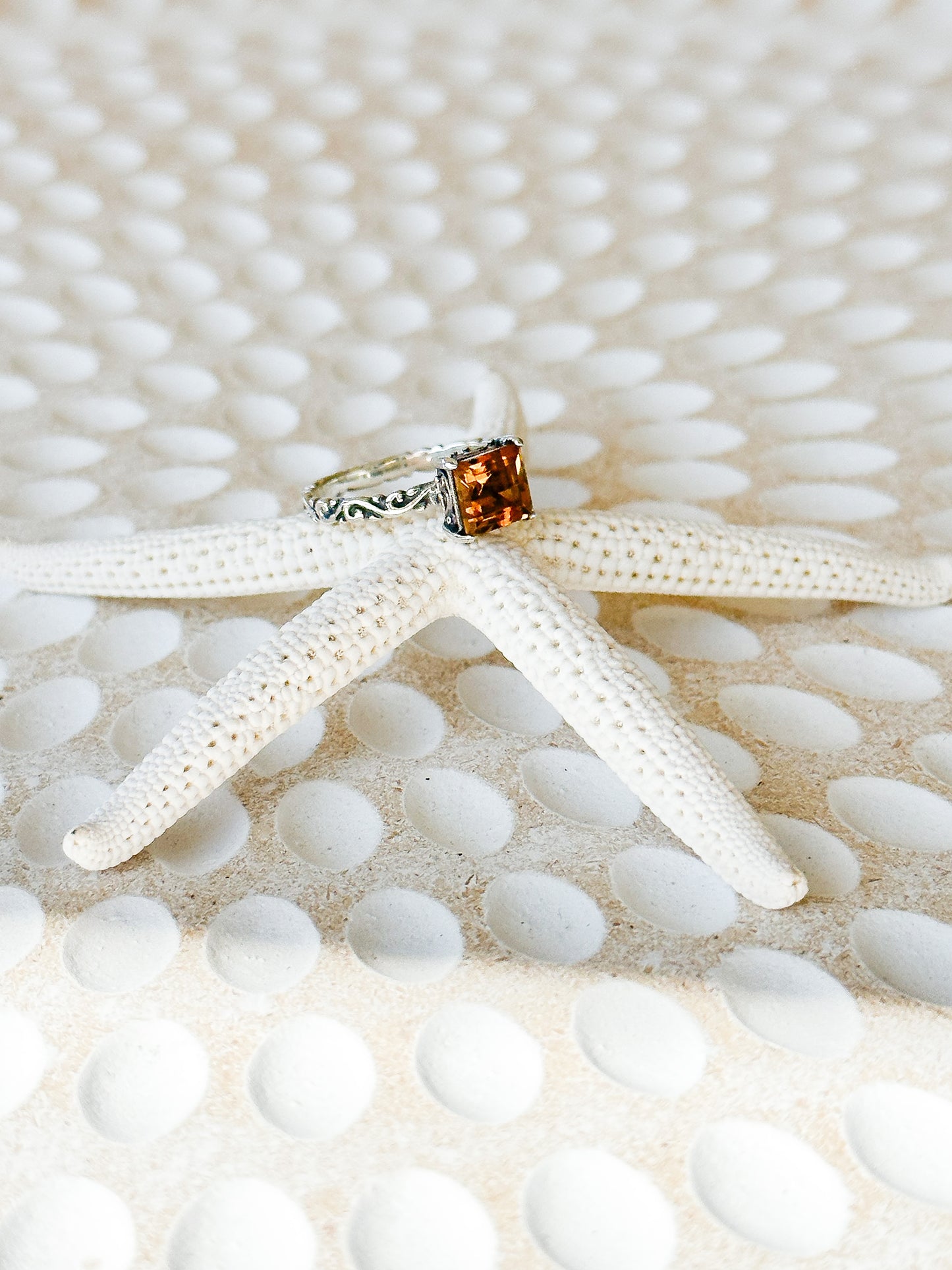Sterling Silver & Citrine Bella Ring