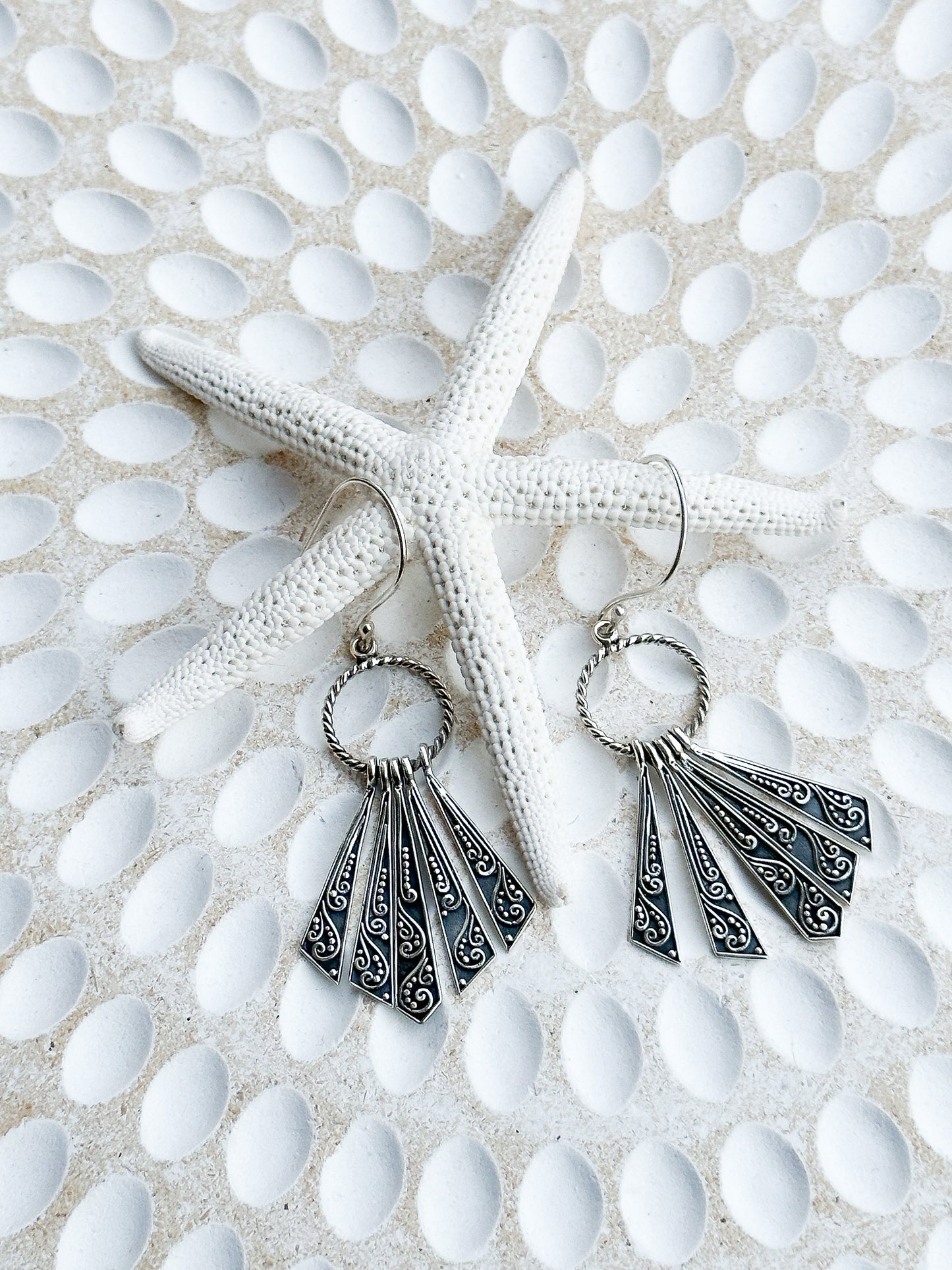 Sterling Silver Gyona Earrings