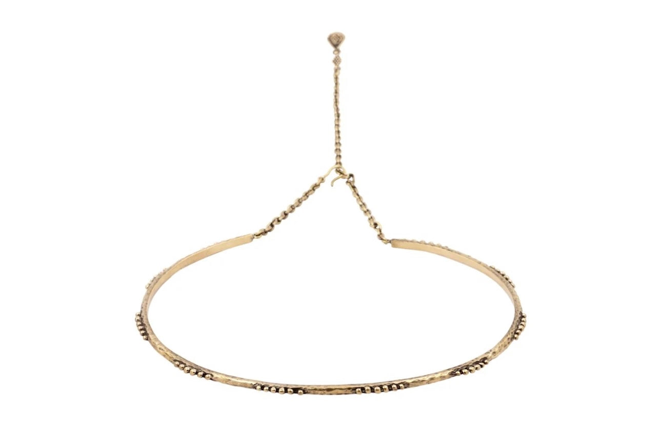The Malai Choker - Brass