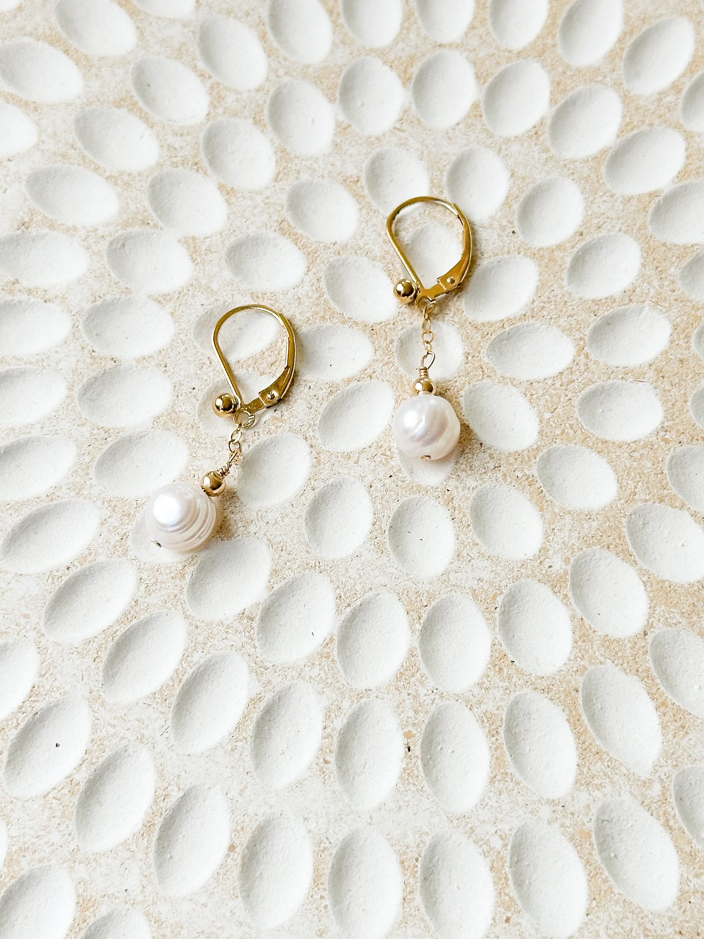 Liliana 14K Gold Filled & Genuine Freshwater Pearl Earrings