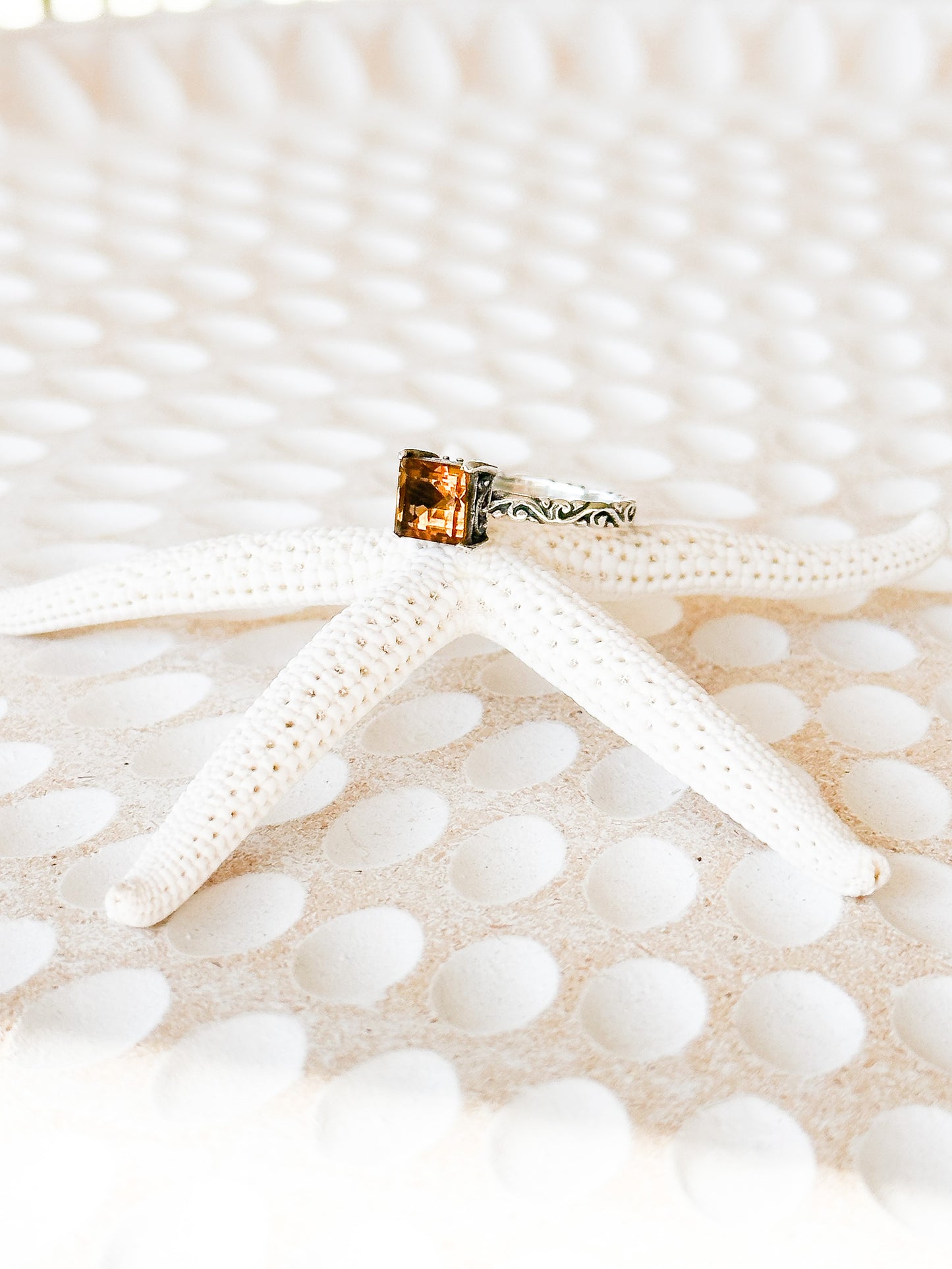 Sterling Silver & Citrine Bella Ring