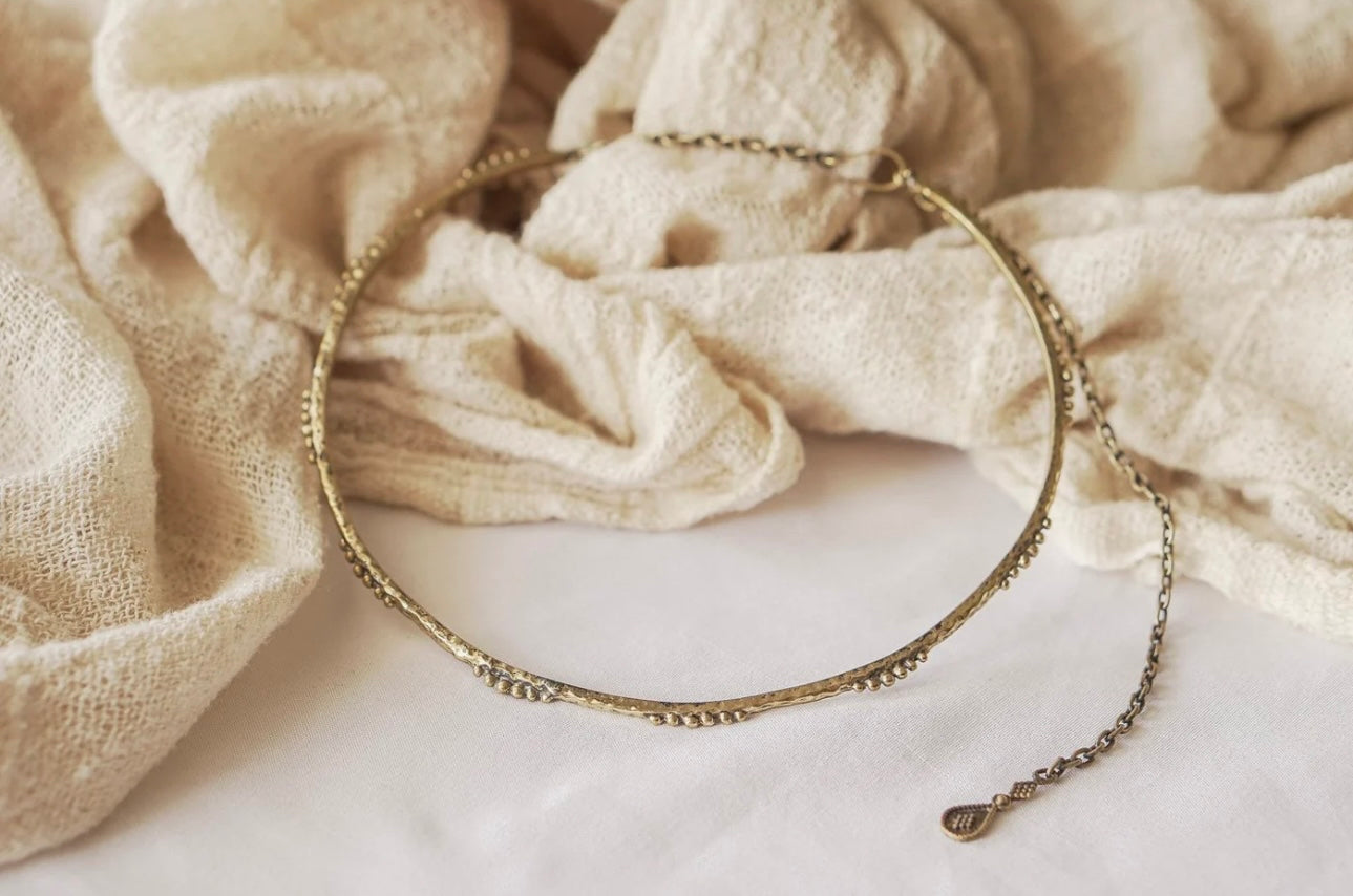The Malai Choker - Brass