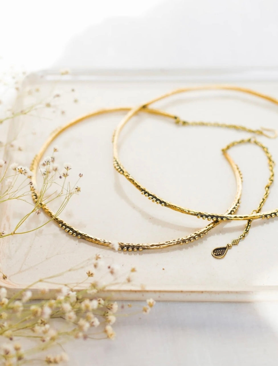 The Malai Choker - Brass