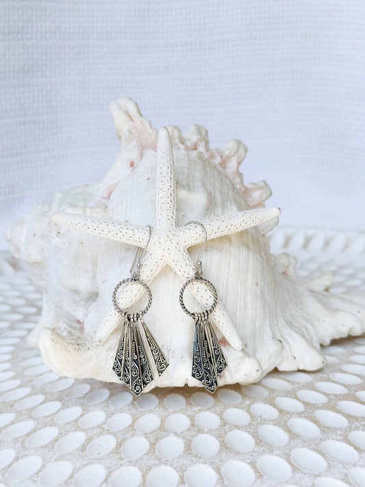 Sterling Silver Gyona Earrings