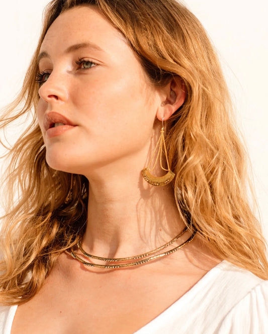 The Malai Choker - Brass