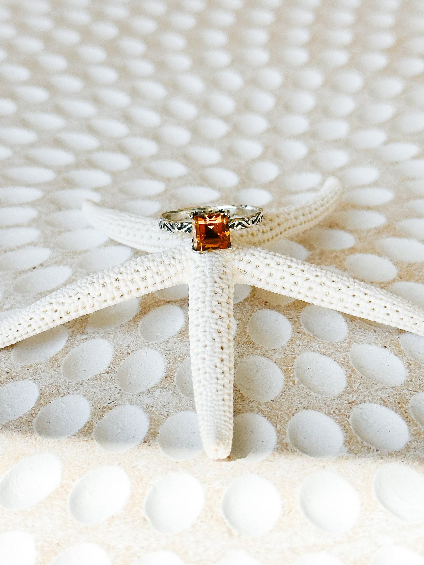 Sterling Silver & Citrine Bella Ring