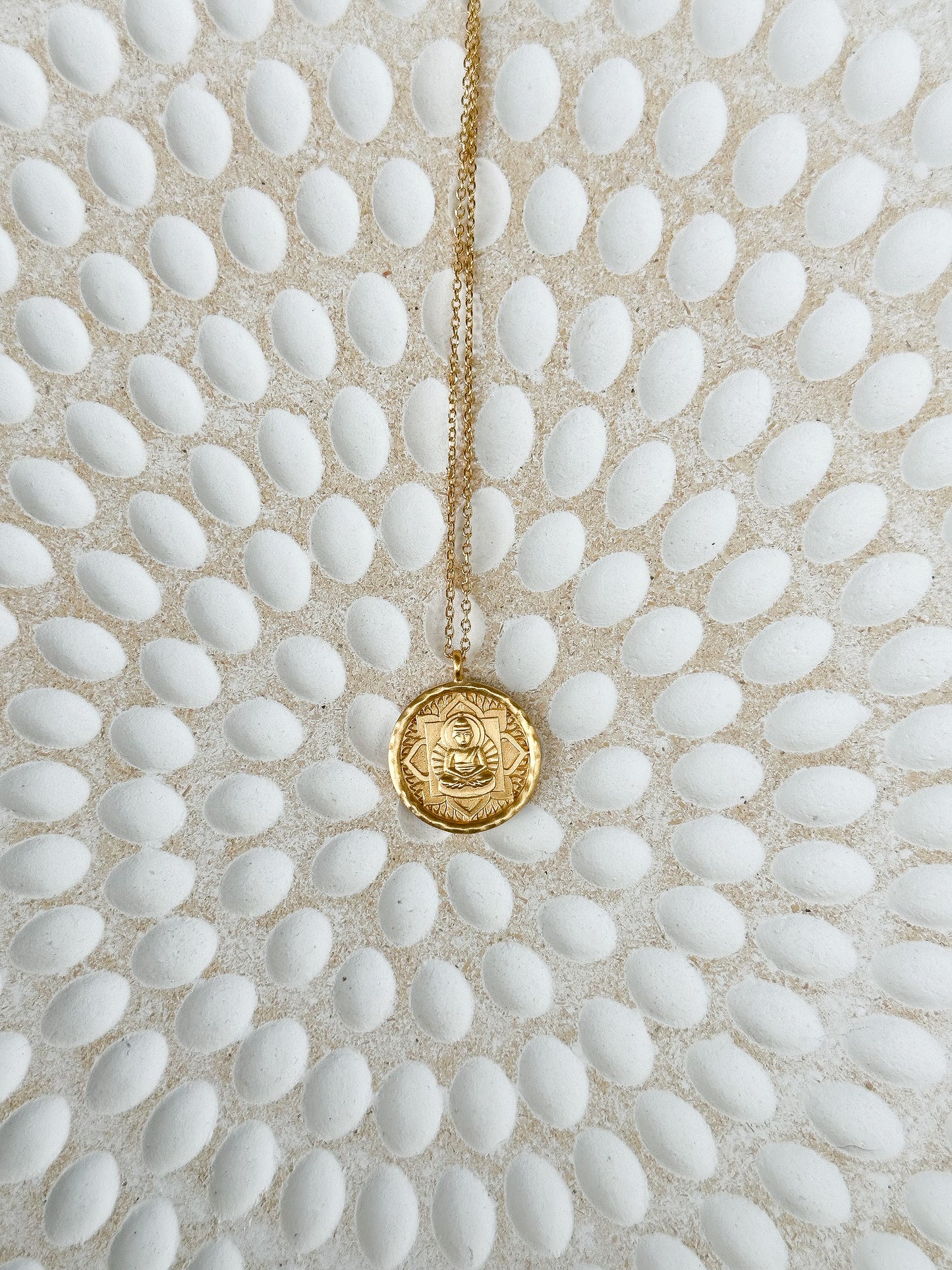 Gold Our Lady of Guadalupe, Divine Mother Necklace