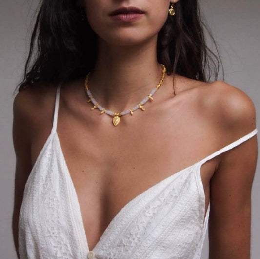 Luna Moonstone Choker