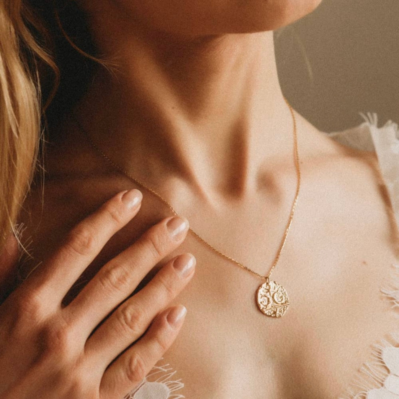 Moon Goddess Rising Amulet Necklace