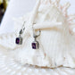 Sterling Silver & Amethyst Rinara Earrings