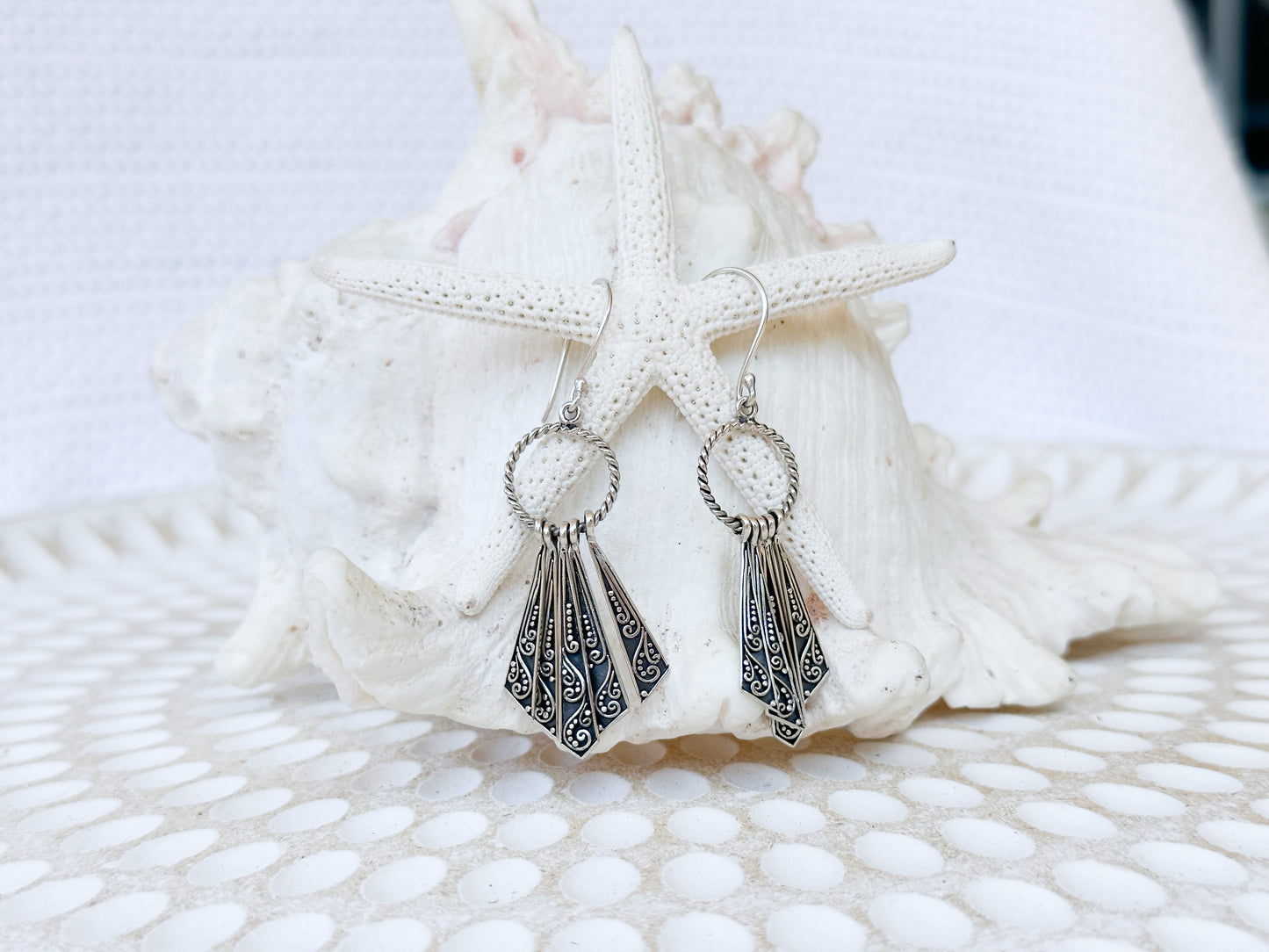 Sterling Silver Gyona Earrings