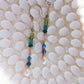 Demeter 14K Filled Gold, Genuine Freshwater Pearl, Blue Agate, Apatite, Peridot & Amazonite Drop Earrings