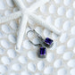 Sterling Silver & Amethyst Rinara Earrings