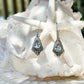 Sterling Silver & Blue Topaz Runa Earrings