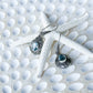 Sterling Silver & Blue Topaz Kanaya Earrings