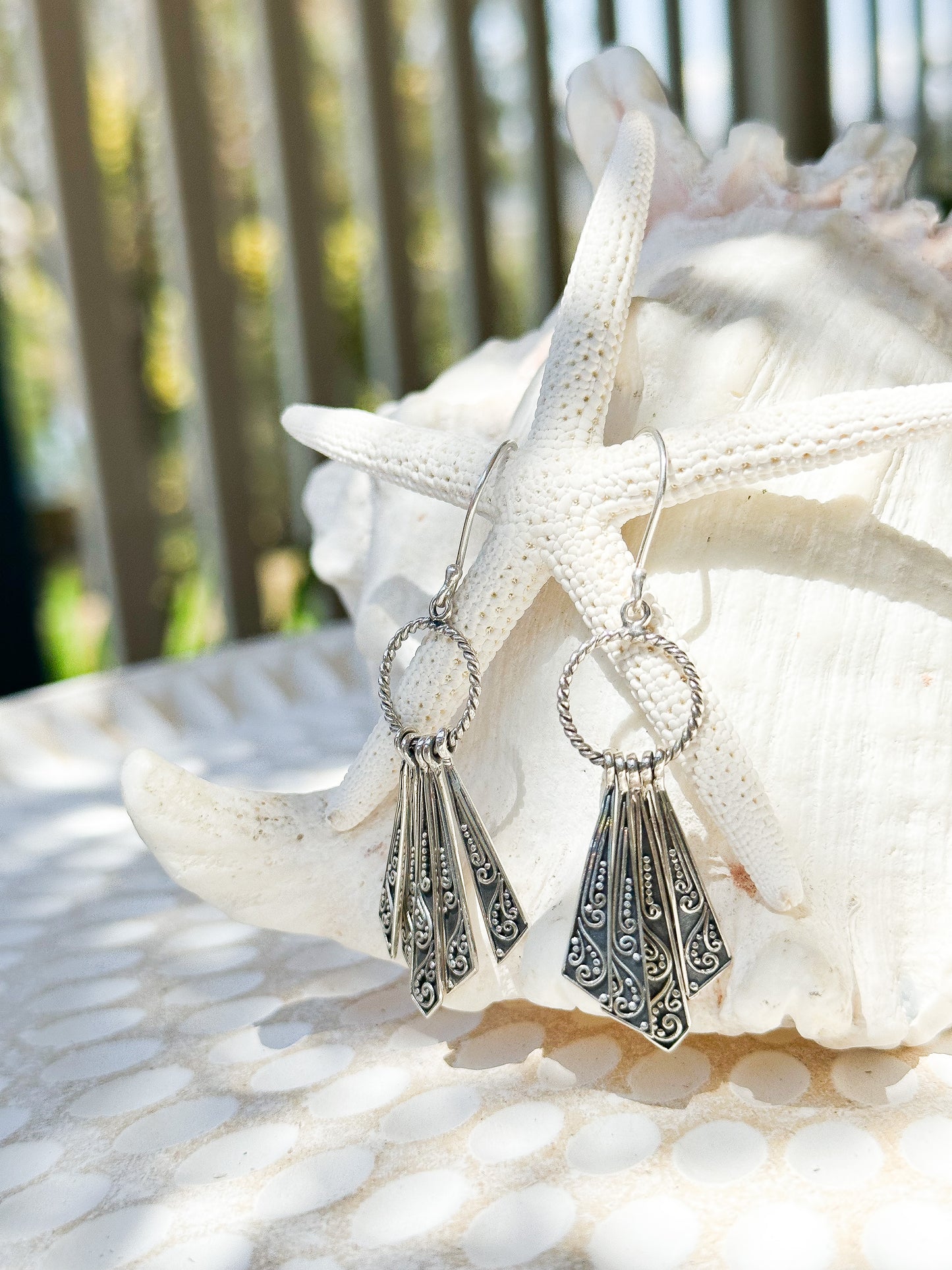 Sterling Silver Gyona Earrings