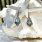 Sterling Silver & Blue Topaz Runa Earrings
