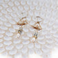 Kalia 14K Filled Gold, Genuine Freshwater Pearl & Labradorite Earrings