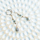 Aella 14K Filled Gold, Herkimer Diamond, Labradorite & Genuine Freshwater Pearl Drop Earrings