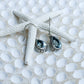 Sterling Silver & Blue Topaz Kesiman Earrings