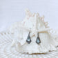 Sterling Silver & Blue Topaz Runa Earrings