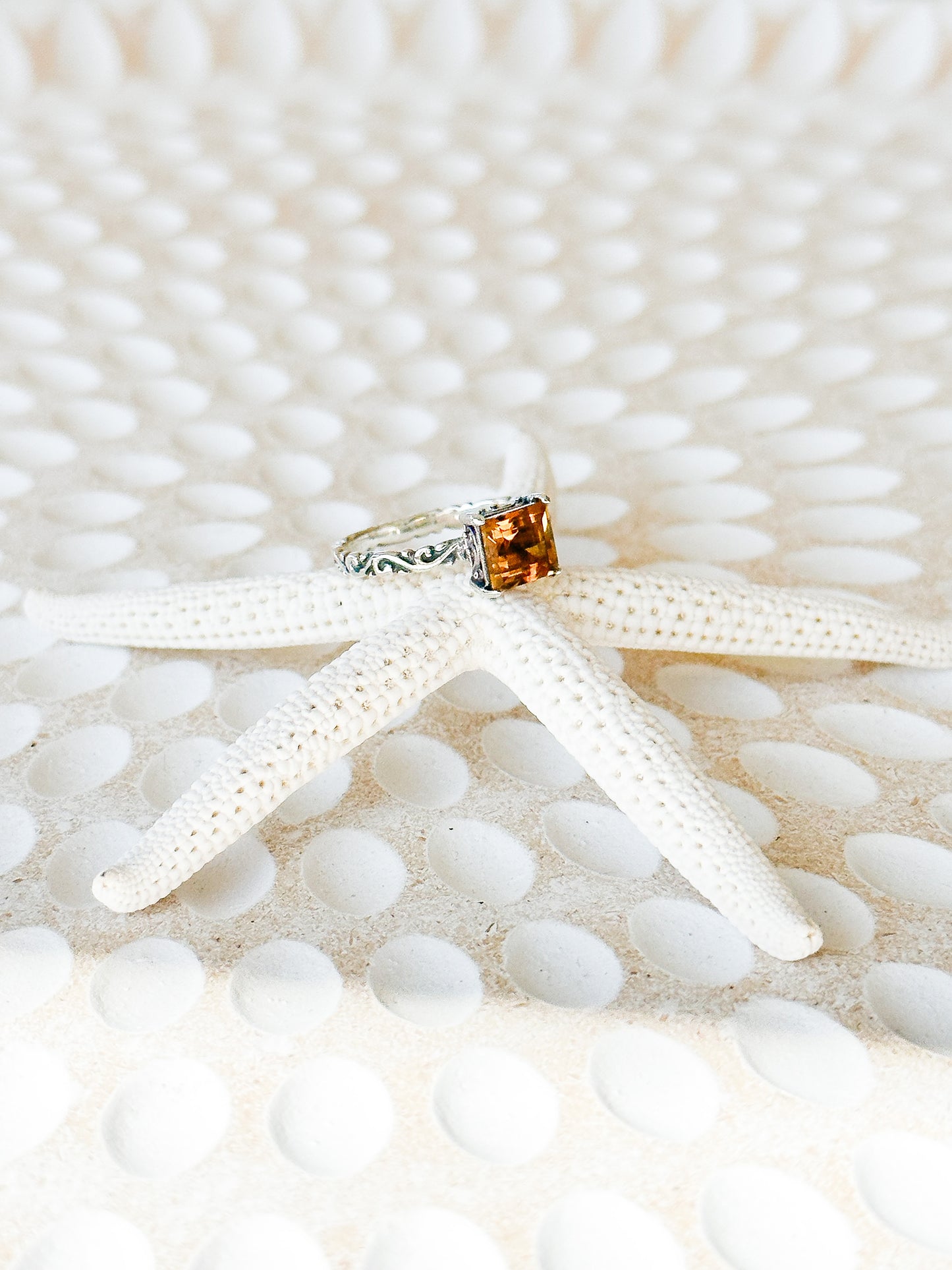 Sterling Silver & Citrine Bella Ring