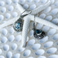 Sterling Silver & Blue Topaz Kanaya Earrings