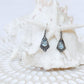 Sterling Silver & Blue Topaz Runa Earrings