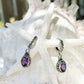 Sterling Silver & Amethyst Gianyar Earrings