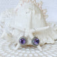 Sterling Silver & Amethyst Adina Earrings
