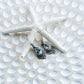 Sterling Silver & Blue Topaz Runa Earrings