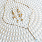 Arwen 14K Filled Gold, Herkimer Diamond, Moonstone, Blue Topaz & Genuine Freshwater Pearl Lariat Necklace