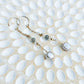 Aella 14K Filled Gold, Herkimer Diamond, Labradorite & Genuine Freshwater Pearl Drop Earrings