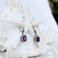 Sterling Silver & Amethyst Rinara Earrings