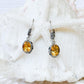 Sterling Silver & Citrine Ranaya Earrings