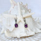 Sterling Silver & Amethyst Rinara Earrings