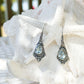 Sterling Silver & Blue Topaz Runa Earrings