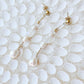 Amaya 14K Filled Gold, Herkimer Diamond, Moonstone and genuine Freshwater Pearl Drop Earrings