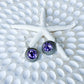Sterling Silver & Amethyst Adina Earrings