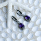 Sterling Silver & Amethyst Gianyar Earrings