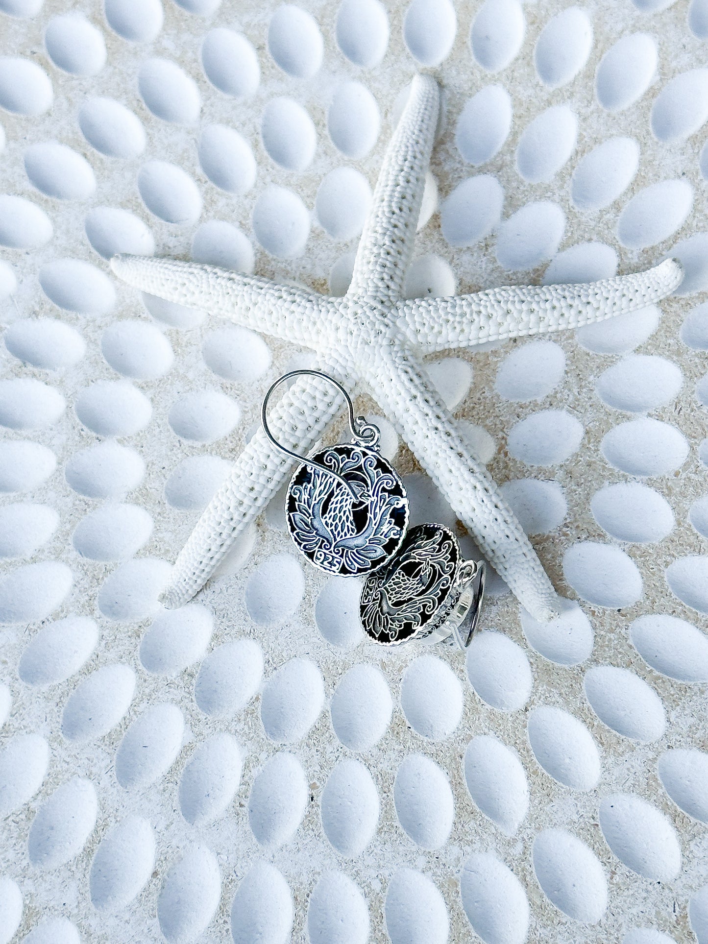 Sterling Silver & Amethyst Adina Earrings
