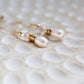 Rosario 14K Filled Gold, Genuine Freshwater Pearl, Rose Quartz & Herkimer Diamond Drop Earrings