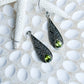 Sterling Silver & Peridot Amora Earrings
