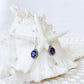 Sterling Silver & Amethyst Jagaraga Earrings
