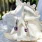 Sterling Silver & Amethyst Rinara Earrings