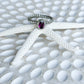 Sterling Silver & Rhodolite Tuban Ring
