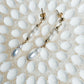 Mayfair 14K Filled Gold, Herkimer Diamond & Genuine Freshwater Pearl Drop Earrings