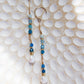 Indigo 14K Filled Gold, Genuine Freshwater Pearl, Blue Agate & Aquamarine Drop Earrings